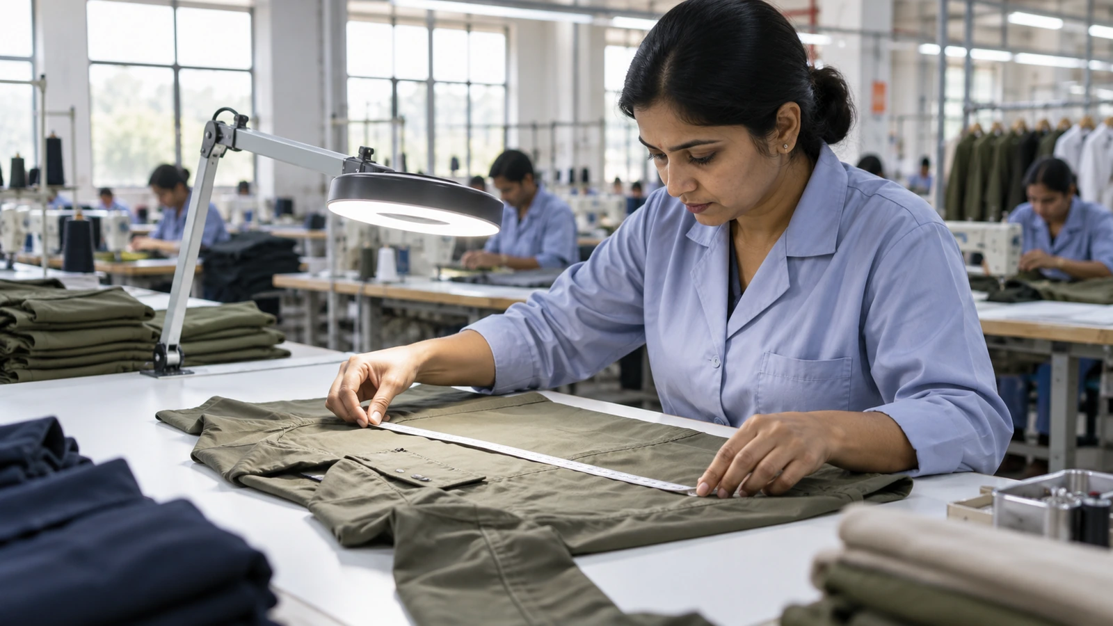 Quality controlled throughout production — not checked once at the end.